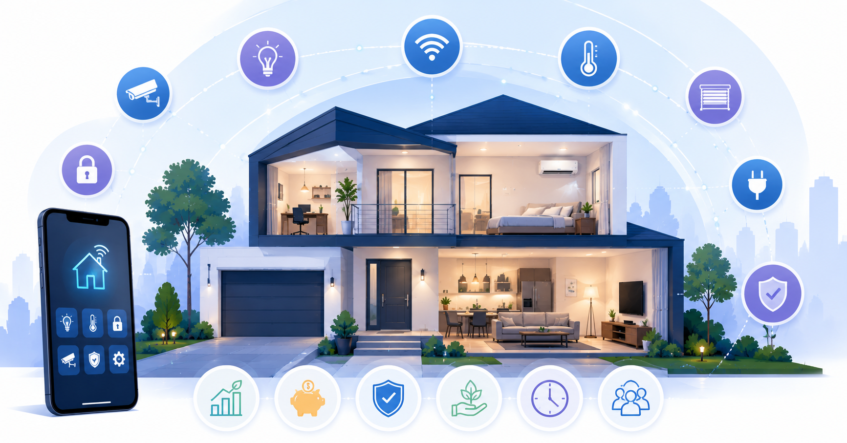 Article RCT Group : Les avantages d’une maison intelligente